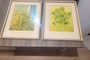 2 x vintage framed pictures
