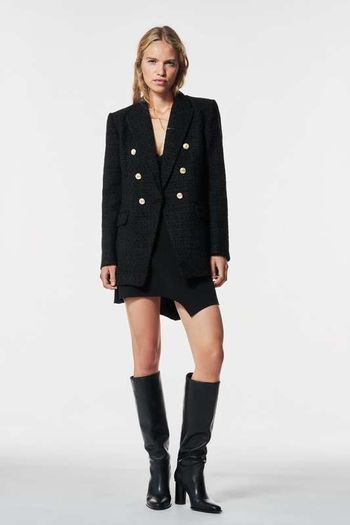 Zara Textured Blazer
