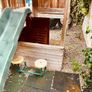 Selwood Olympia Wooden Playhouse, Slide and Climbing Wall Image 4