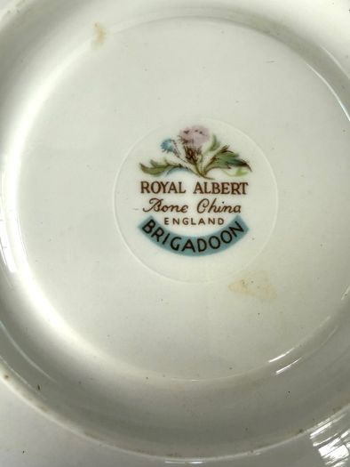 Royal Albert 'Brigadoon' Bone China Part Tea Service - 23 Pieces