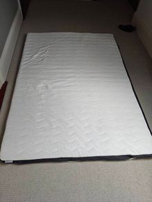 Double mattress topper
