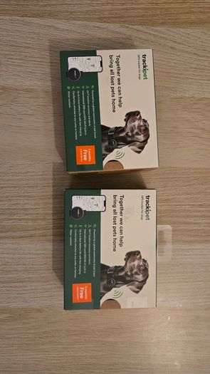 Set of 2 TrackiPet GPS Trackers for Dogs | New & Boxed