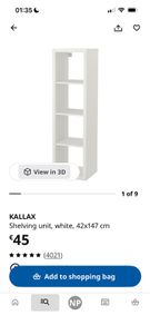 ikea kallax shelving unit