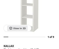 ikea kallax shelving unit