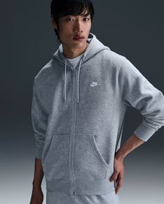 Brand New Nike Club Men's Full-Zip Fleece Hoodie