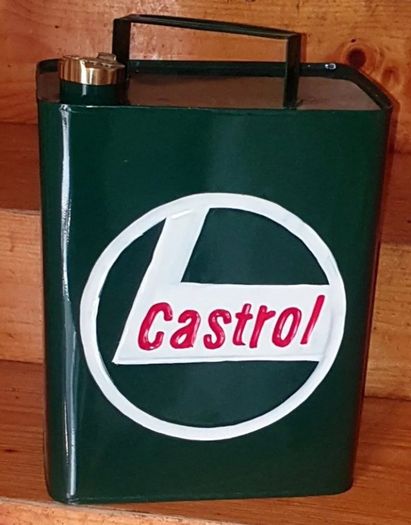 Vintage Castrol Motor Oil Can