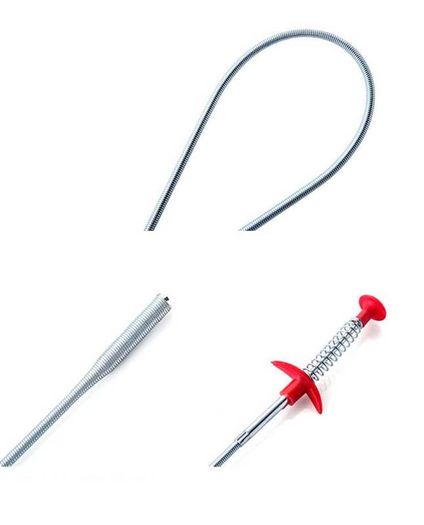 Drain Snake, Drain Cleaner Snake (Sticks) Clog Remover - Tools Household for Kitchen Sink (new)