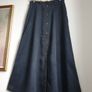 House Of Fraser Denim Skirt Size Uk 12 Image 5