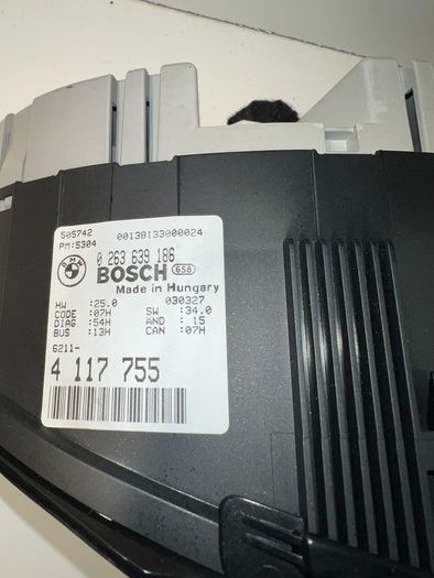 Bmw 3 Series 2004 2.0 Petrol Speedometer Clock Cluster 4117755 A3l2b1g