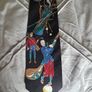 Black Golf themed Vintage Tie Image 2