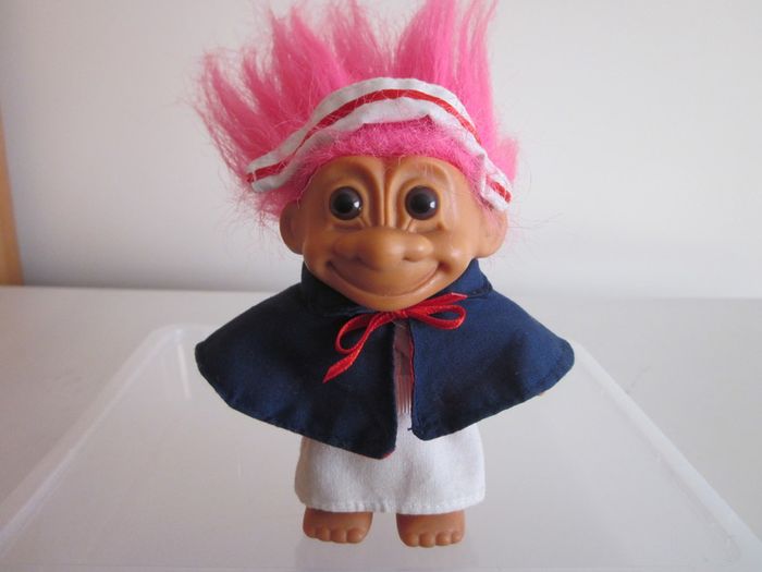 Russ Vintage Trolls Nurse(Florence Nightingale) Doll (4 inch)