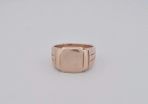 9KT Heavy Signet Style Ring