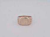 9KT Heavy Signet Style Ring