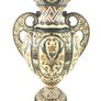 Rare antique Bohemian majolica vase Image 3