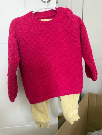 Box of new and worn girls cloths
