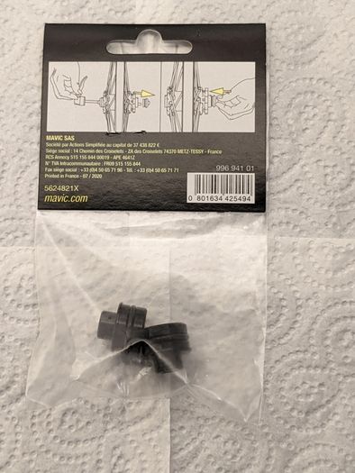 Mavic 15>9mm Front Wheel Adapter (Thru hub to QR frame)