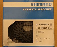 Shimano cassette 9-speed 11-36T
