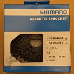 Shimano cassette 9-speed 11-36T