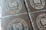 st pats Dublin slate coasters