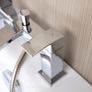 Waterfall Bath Shower Mixer Tap & Shower Kit | Chrome Image 4