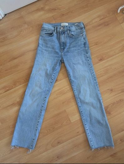 FRAME Le High Straight Leg Jeans