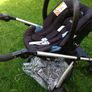 Mamas and Papas Pushchair, Car Seat,  2 rain covers Image 5