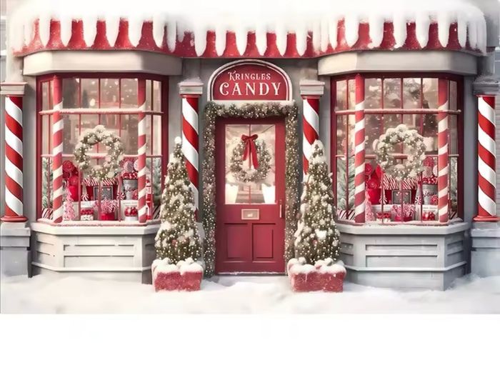 Christmas photo backdrop
