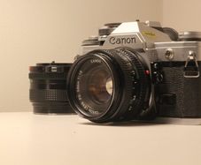 Canon  AE-1          35mm film camera