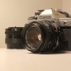 Canon  AE-1          35mm film camera