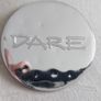 2 x Dare chrome centre badges - Multiple Items Can Be Added For Delivery Image 3