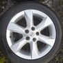 17" Genuine Nissan Juke Alloys with tyres Image 3