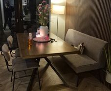 table and chairs