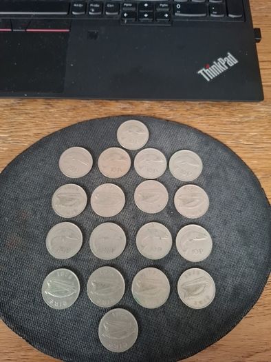 Irish 10 pence coin
