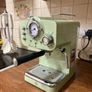 Swan retro Espresso coffee machine - Pistachio Image 2