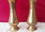 Brass Flower Holder X 2
