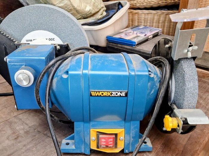 Workzone Wet and Dry Bench Grinder