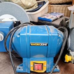 Workzone Wet and Dry Bench Grinder