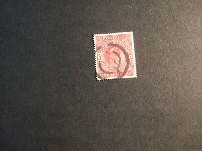 British Stamps Of Edward 7th.