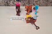 Lego Duplo Equestrian Horses Figures Rider Showjumping