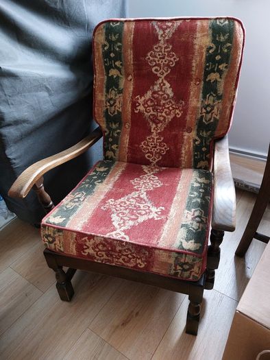 Vintage Oak Armchair