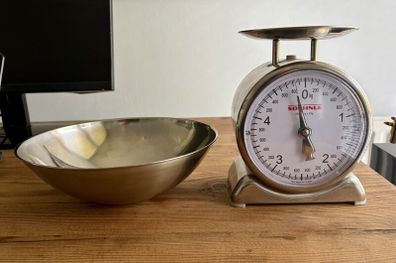 Soehnle Traditional Chrome Kitchen Weighing Scales