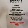 DKNY Bodysuit & Bib Set Age 6-9 months Image 5