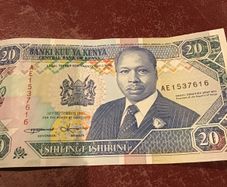 Banknote Kenya 20 Shillingi