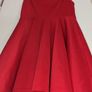 beautiful square neck, skater, midi dress from Boohoo Image 6