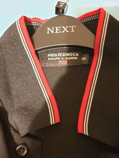 ralph lauren polo black red small medium polo shirt
