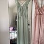 Sage Green Bridesmaids Asos dress Image 2