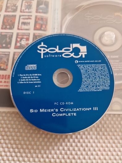 Civilization III 3 Complete Pc Cd Rom Games Original