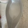 Stoneware Baking Dish in the Shape of a Boat Image 5