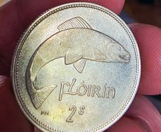 1937 irish silver florin
