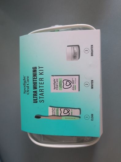 Spotlight Oral Care Ultra Whitening Starter Kit & Anti-Stain Tooth Powder (Brand New/Unopened)